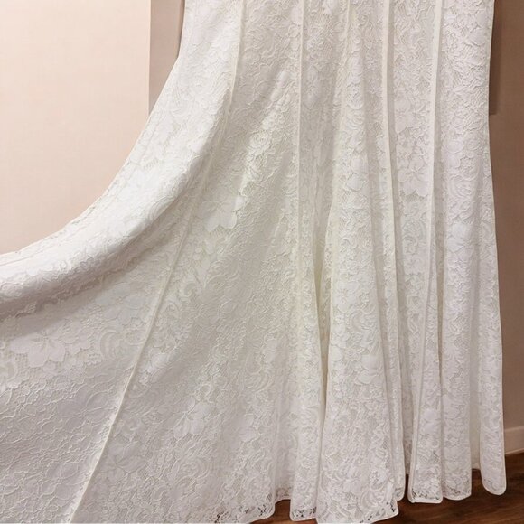 NWT Keepsake the Label Dreamers Lace Gown in Ivory - Picture 9 of 10